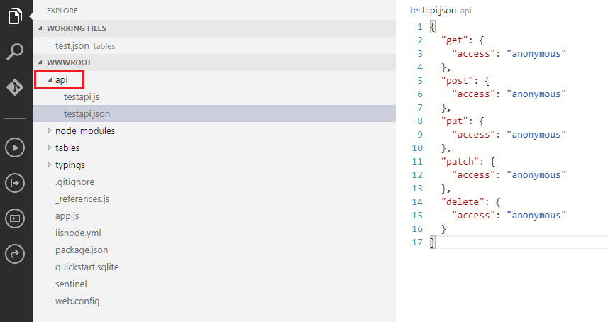 Resource explorer navigation